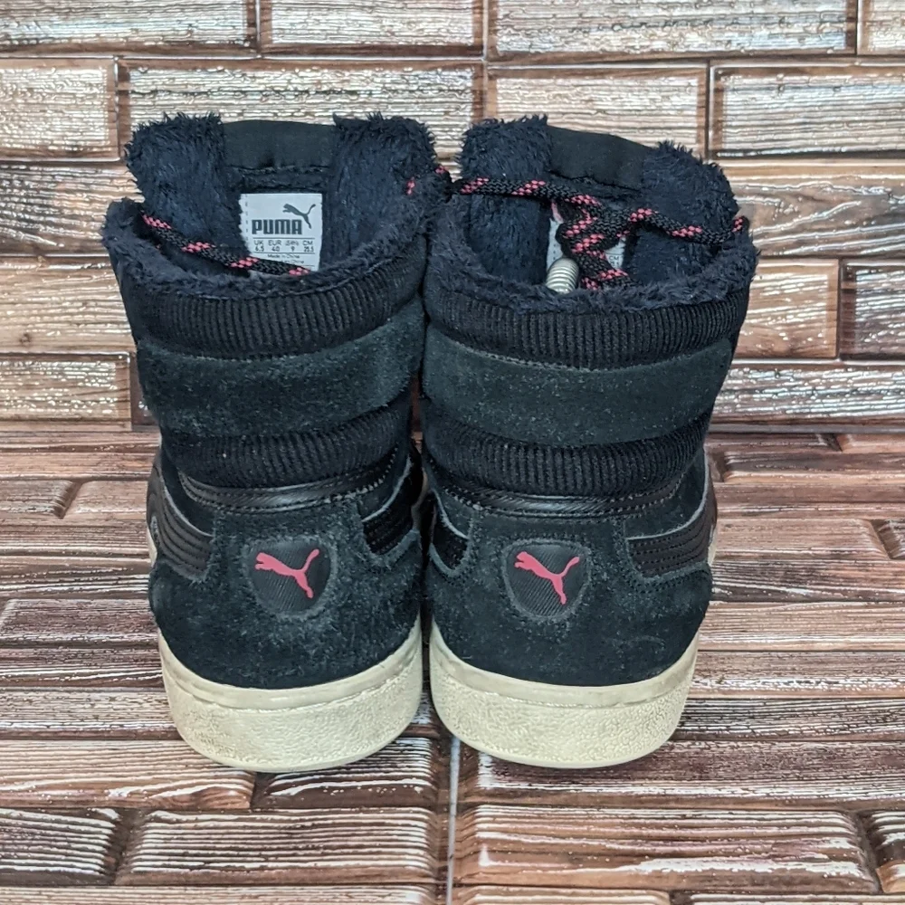 Puma fleece Lined Mid Suede - Women's 9_4